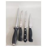 Zwilling J.A. Henckels knives and knife sharpener