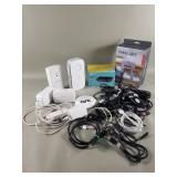 Miscellaneous electronics, wires, cables, and