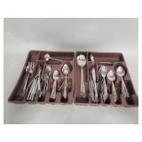 Group of Oneidacraft deluxe stainless steel