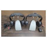 Two sets of Sennheiser HDR 120 wireless