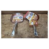 To New Copper chef frying pans a 10-in and a 9