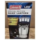 Coleman LED special edition quad Lantern new in