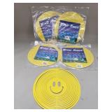 Group of Wind Magic yellow metal happy face