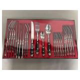 24 pcs stainless steel flatware set