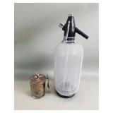 Beaumont glass soda siphon & Restoration Hardware
