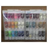 2 Sealed Zazz glitter glue sets 36 pieces