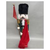 Deluxe hand painted wood nutcracker in original