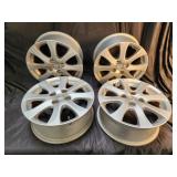 4 Mazda chrome wheels