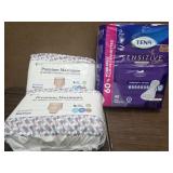 Two packs of Premium maximum bladder control