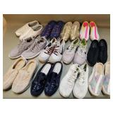 Large lot of women's sneakers