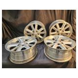 4 Ford chrome wheels