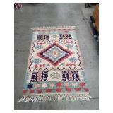 Vintage Turkish style handmade rug