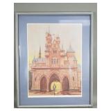 Charles Boyer signed print 'Footsteps'