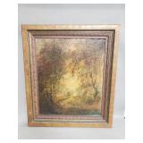 Signed vintage Charles Hetherington oil on canvas