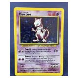 1999 Pokï¿½mon Mewtwo holo card