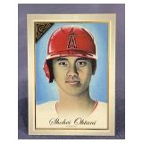 2019 Topps Gallery Shohei Ohtani baseball card