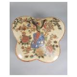 Satsuma style porcelain trinket box