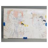 Macel Vertes lithograph