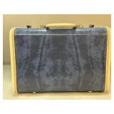 Vintage Samsonite Shwayder Bros. blue marble
