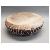 Vintage single-head tribal-style drum