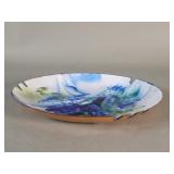 Mid century enamel on copper trinket dish