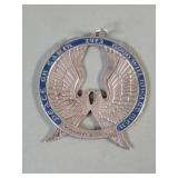 Sterling silver Wallace 1973 Peace Dove