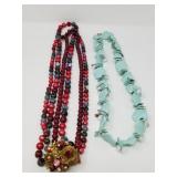 Vintage beaded costume jewelry