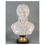 Composite Wolfgang Amadeus Mozart bust