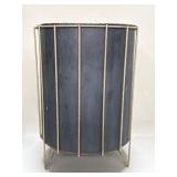Richard Galef-style metal wire wastebasket