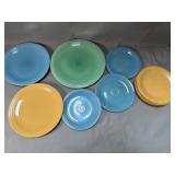 11 Fiesta dinnerware plates