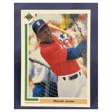 1990 Topps Michael Jordan rookie baseball card