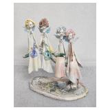Vintage Italian Lo Scricciolo porcelain sculpture