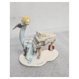 Vintage Italian Lo Scricciolo porcelain sculpture