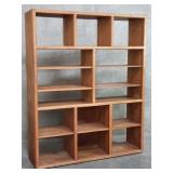 Vintage oak bookcase/entertainment center