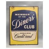 Mid-century Diner's Club World-wide credit card