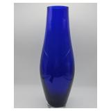 Vintage Eastern Glass cobalt blue hand-blown art