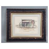 Pencil and ink drawing by R.A. Schwartz mid