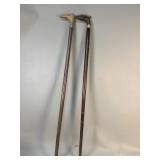 Pair of walking canes