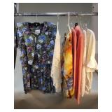 Group of women's vintage clothes, tops etc.