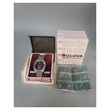 Vintage Bulova stainless steel quartz LCD Series