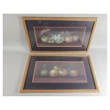 Pair of E. Steele signed still life paintings