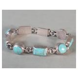 Vintage Mexican sterling silver and turquoise