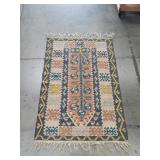 Vintage Turkish style handmade rug