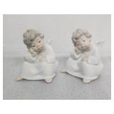 Vintage Lladro ' Angel thinking' porcelain