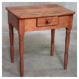 Antique pine writing table