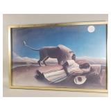 Henri Russian reproduction print 'The Sleeping