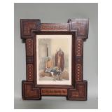 Vintage Betende Araber 'Praying Arabs' lithograph