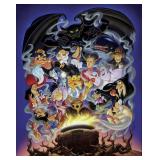 Walt Disney 'Villains' 1980ï¿½s poster sealed