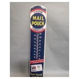 Vintage metal Chew Mail Pouch Tobacco wall