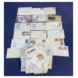 Large lot of First Day Issue stamps & regular